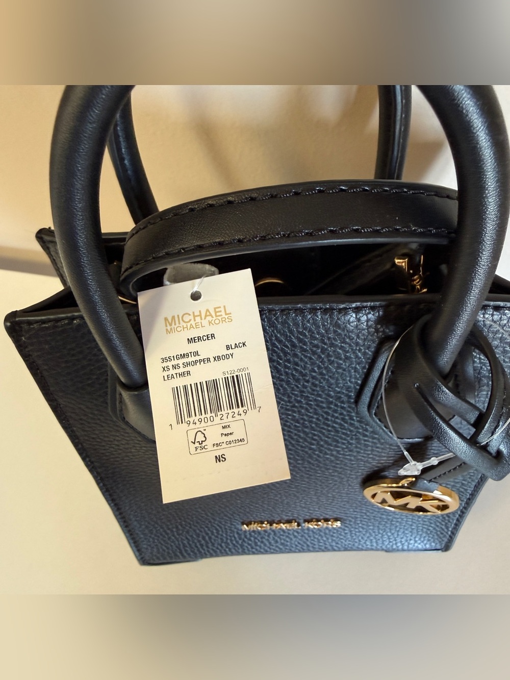 Michael Kors MERCER XS NS SHOPPER XBODY - Picture 2 of 12